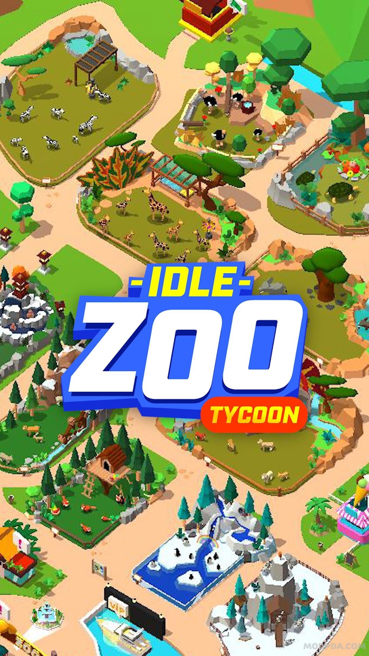Download Idle Zoo Tycoon 3D - Animal Park Game HACK/MOD for Android