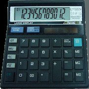 CITIZEN CALCULATOR 1.25