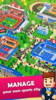 Sports City Tycoon Game - создайте империю спорта screenshot №1