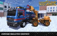 Loader & Dump Truck Winter SIM screenshot №6