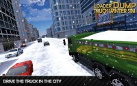 Loader & Dump Truck Winter SIM screenshot №1
