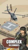 Idle Warzone 3d: Military Game - Army Tycoon screenshot №2