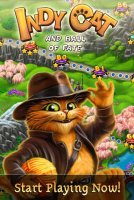 Инди кот 2: Игра три в ряд - Головоломки и пазлы screenshot №5