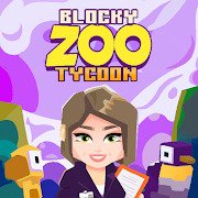 Blocky Zoo Tycoon - Idle Clicker Game! [ВЗЛОМ: Много Кристаллов] 0.7