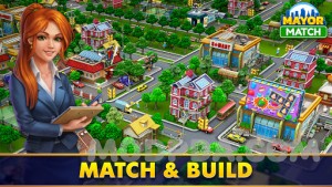 Mayor Match: Градостроительный симулятор и 3 в ряд screenshot №1