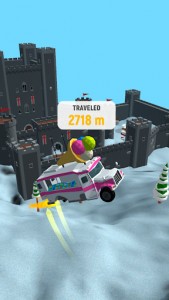 Crash Delivery: разбей машину прыжком с трамплина screenshot №2