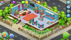 Cooking Design - город, Игры Домашний Декор screenshot №2