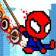 Rope Pixel Master - Rescue Hero Academy [MOD: Free Shopping/No Ads] 0.11