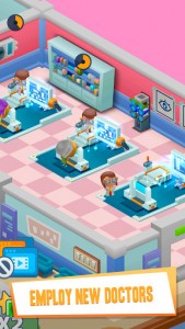 Idle Frenzied Hospital Tycoon - Игра-симулятор screenshot №5