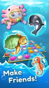 Ocean Friends : Match 3 Puzzle screenshot №3