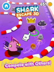 Shark Escape 3D - Swim Fast! screenshot №1