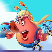 Pig Hero [ВЗЛОМ: Бесплатные Покупки/Нет Рекламы] 2.0.2