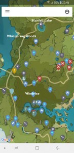 MapGenie: Genshin Impact Map screenshot №1