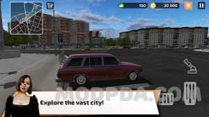 Big City Wheels - Симулятор курьера screenshot №2