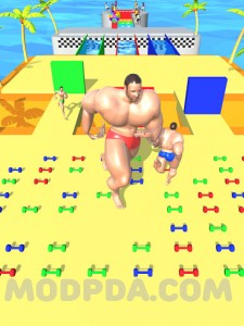 Muscle Race 3D screenshot №3