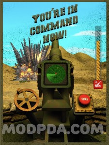 Mortar Clash 3D: военные игры screenshot №1