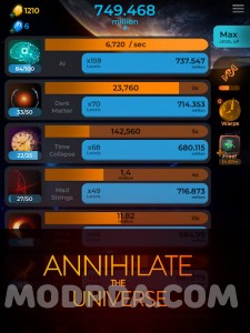 Annihilation: idle games screenshot №1