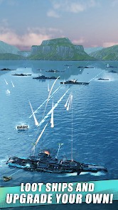 Idle Fleet: Warship Shooter screenshot №4