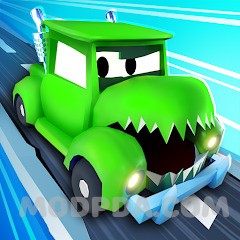 Car Eats Car 3 Hill Climb Race Mod apk [Unlimited money][VIP