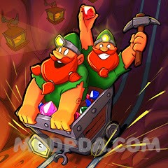 Gnome Diggers: Gold mine games [MOD: Much money] 0.19.5