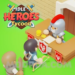 Idle Heroes Tycoon [MOD: Lots of Diamonds] 1.0.4