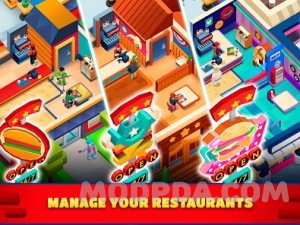 Idle Burger Empire Tycoon—Game screenshot №1