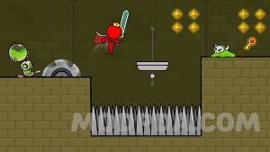 Red Stickman: Stick Adventure screen 2