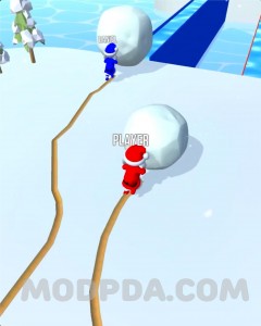 Snow Race!! screen 4