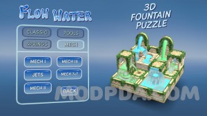 Flow Water Fountain 3D Puzzle screen 1