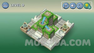 Flow Water Fountain 3D Puzzle screen 3