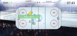 Hockey Referee Simulator screen 2