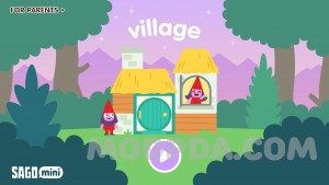 Sago Mini Village Blocks screen 1