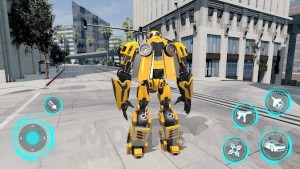 Robot War: Car Transform Game screen 3