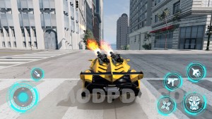 Robot War: Car Transform Game screen 4