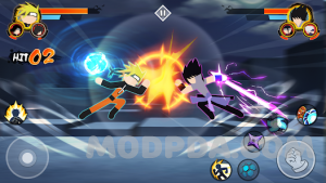 Stickman Ninja - 3v3 Battle screen 1