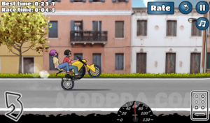 Wheelie Challenge screen 4