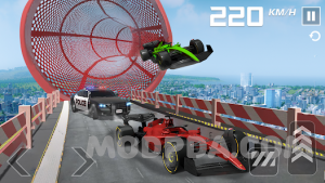 Formula Car Stunt Games screen 2