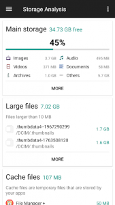 File Manager screen 7